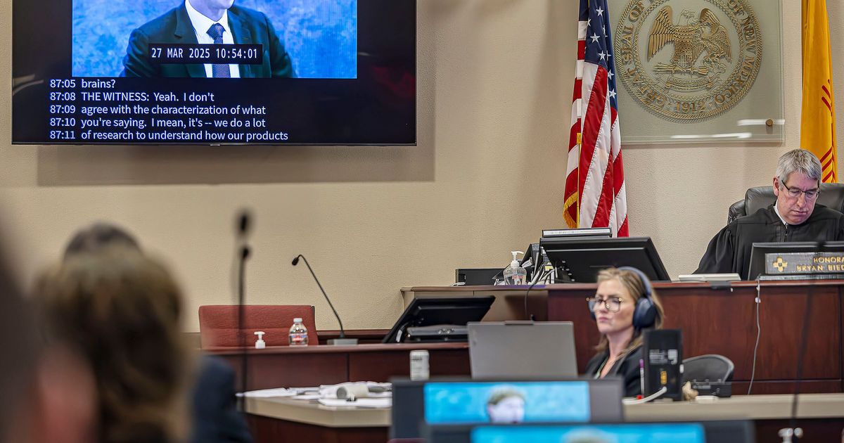 New Mexico jury says Meta harms children