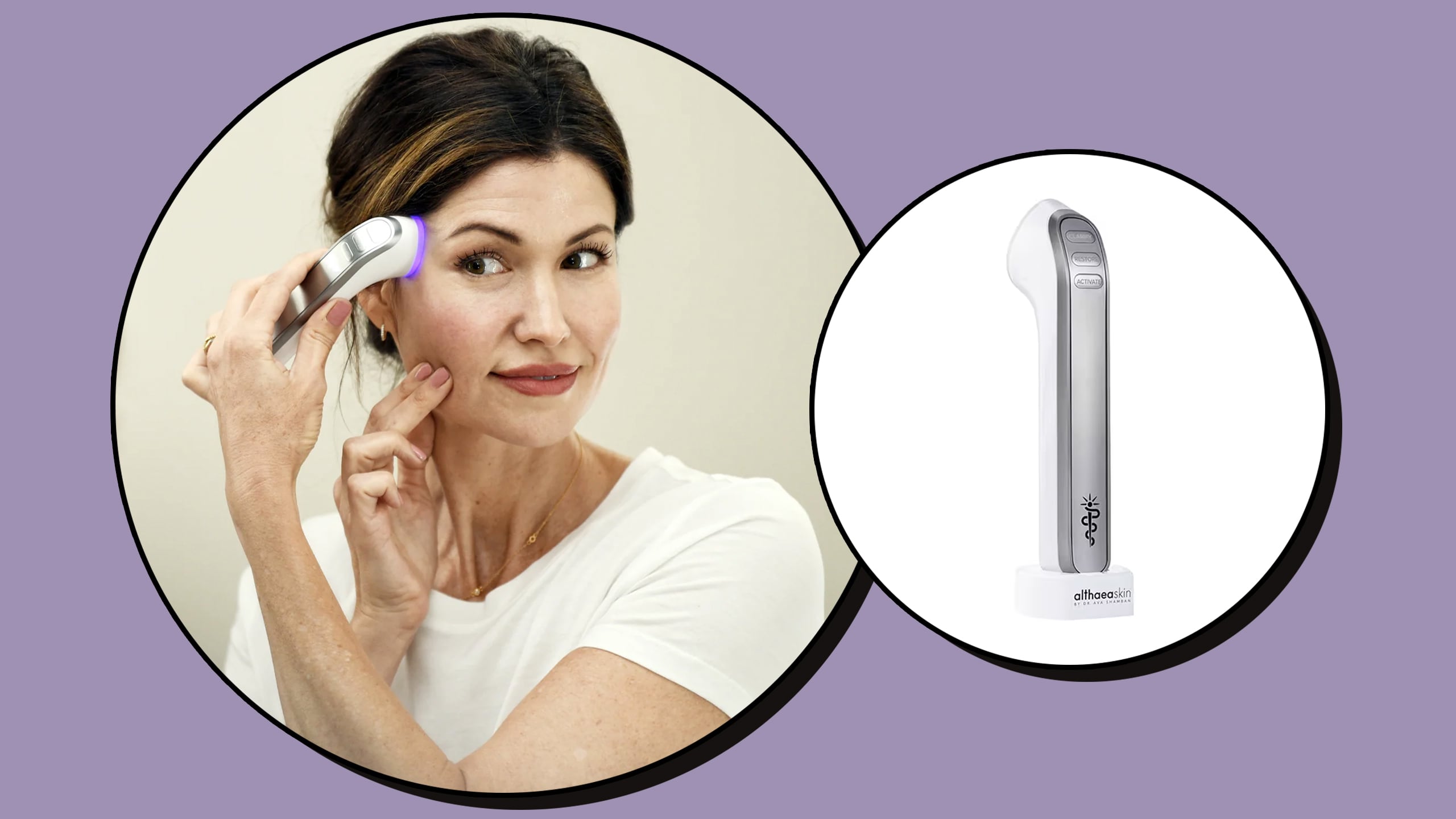This dermatologist-designed facial device is a triple threat