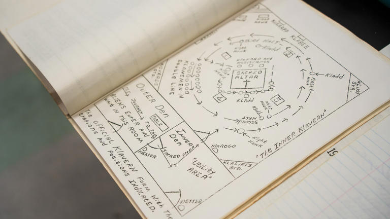 Newly found KKK material transferred to Mississippi state archives