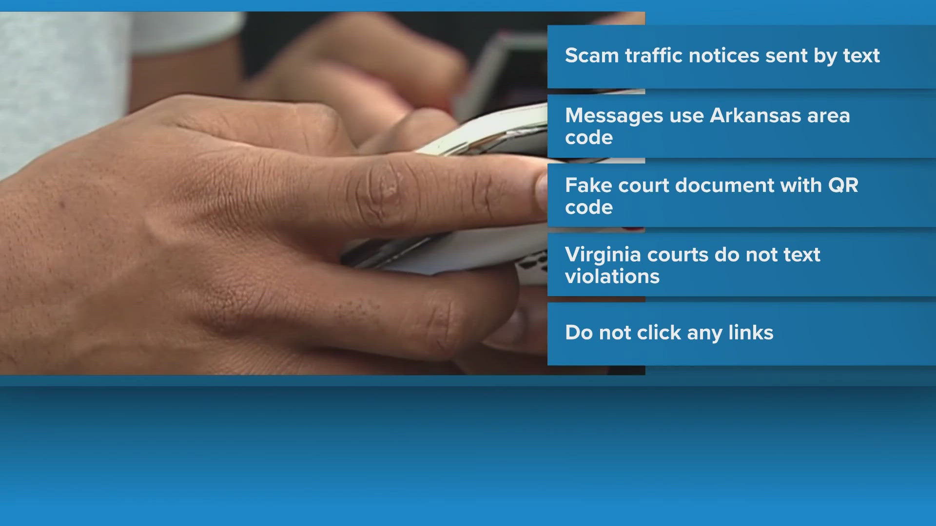 Scam alert: Fake court document with QR code
