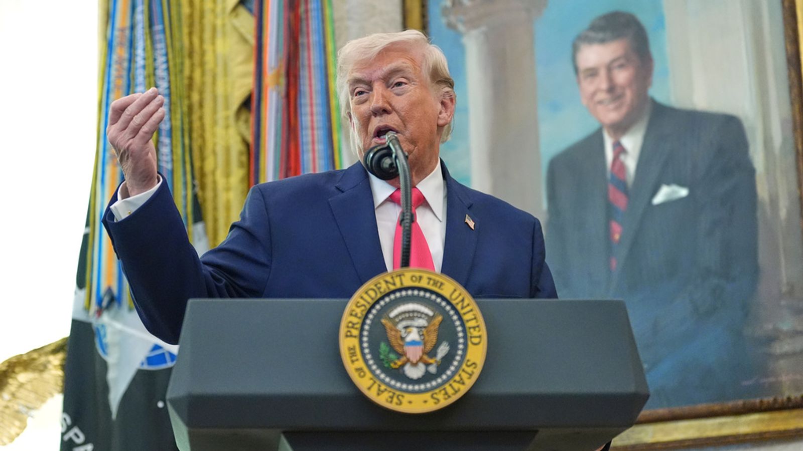 Trump: Iran has agreed to 'never have a nuclear weapon'