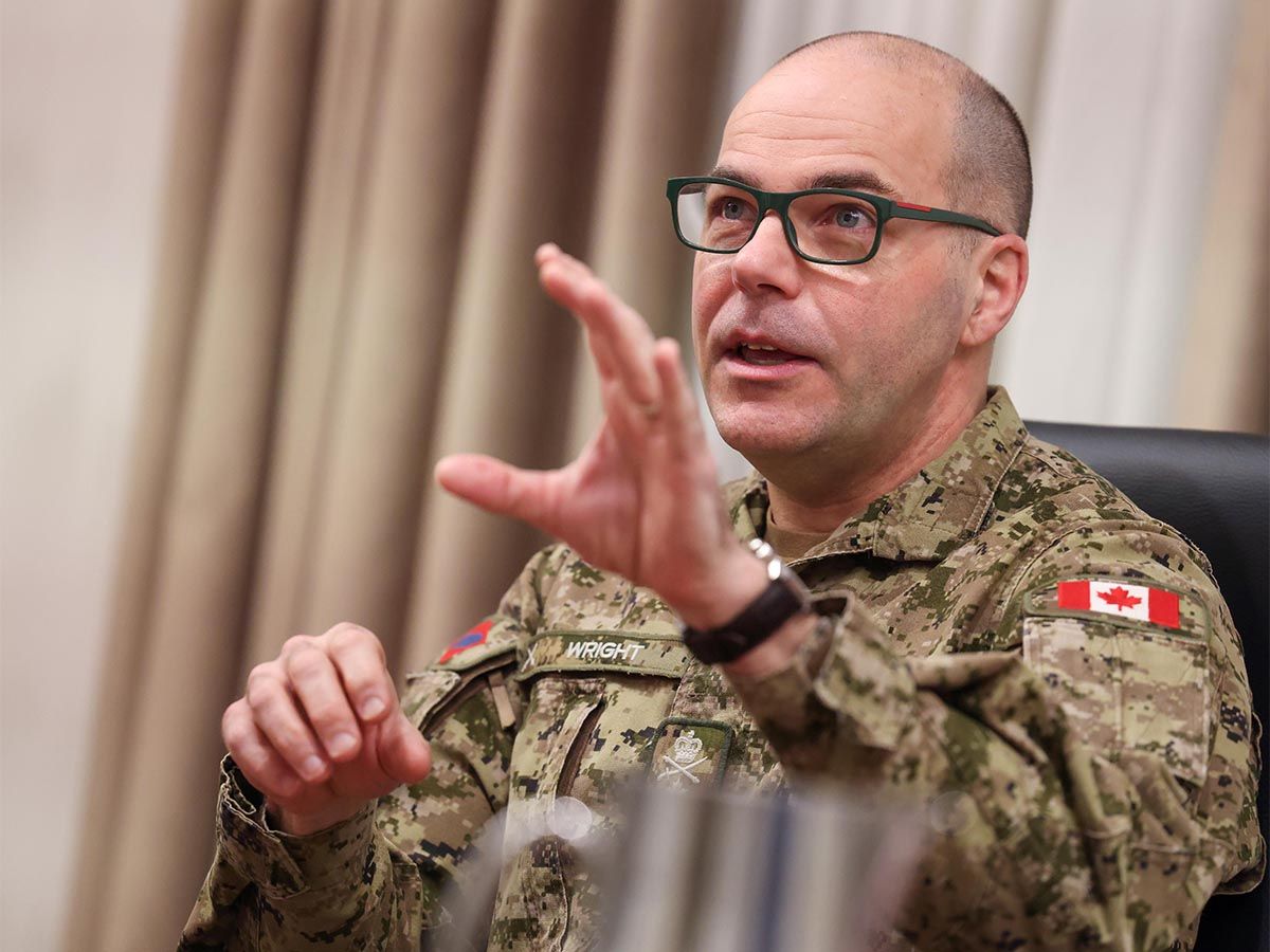 Canadian Army boss outlines major overhaul