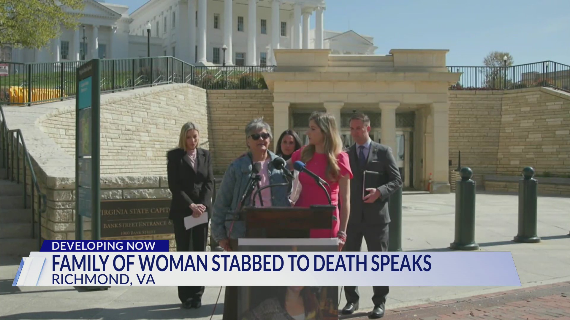 Family of woman stabbed to death speaks