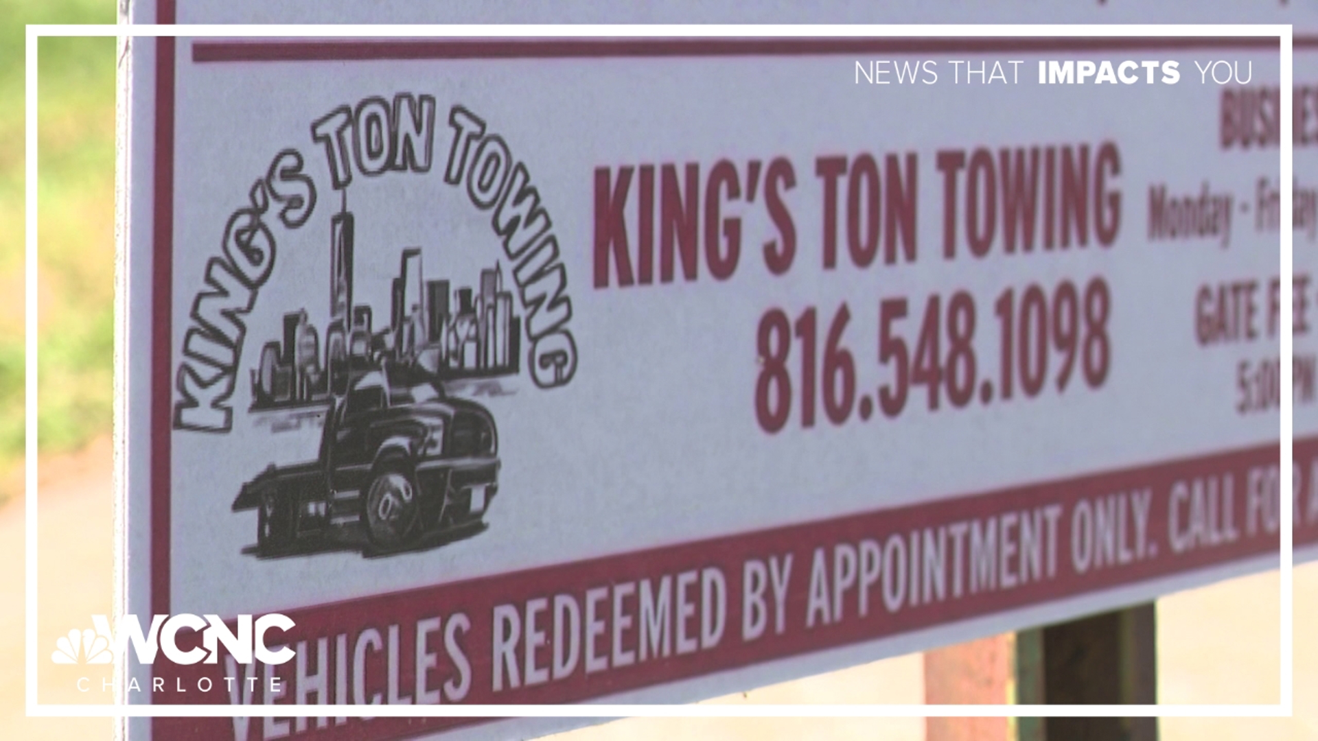NC lawmakers file bill to crack down on predatory towing practices