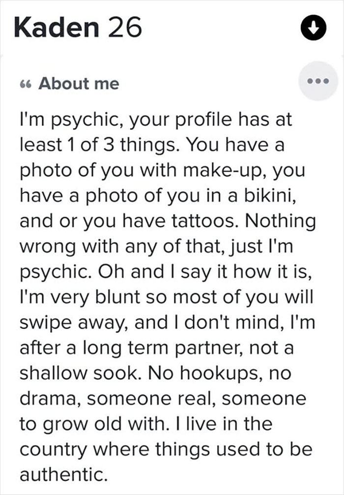 38 Dating Profiles That Are Painfully Cringeworthy