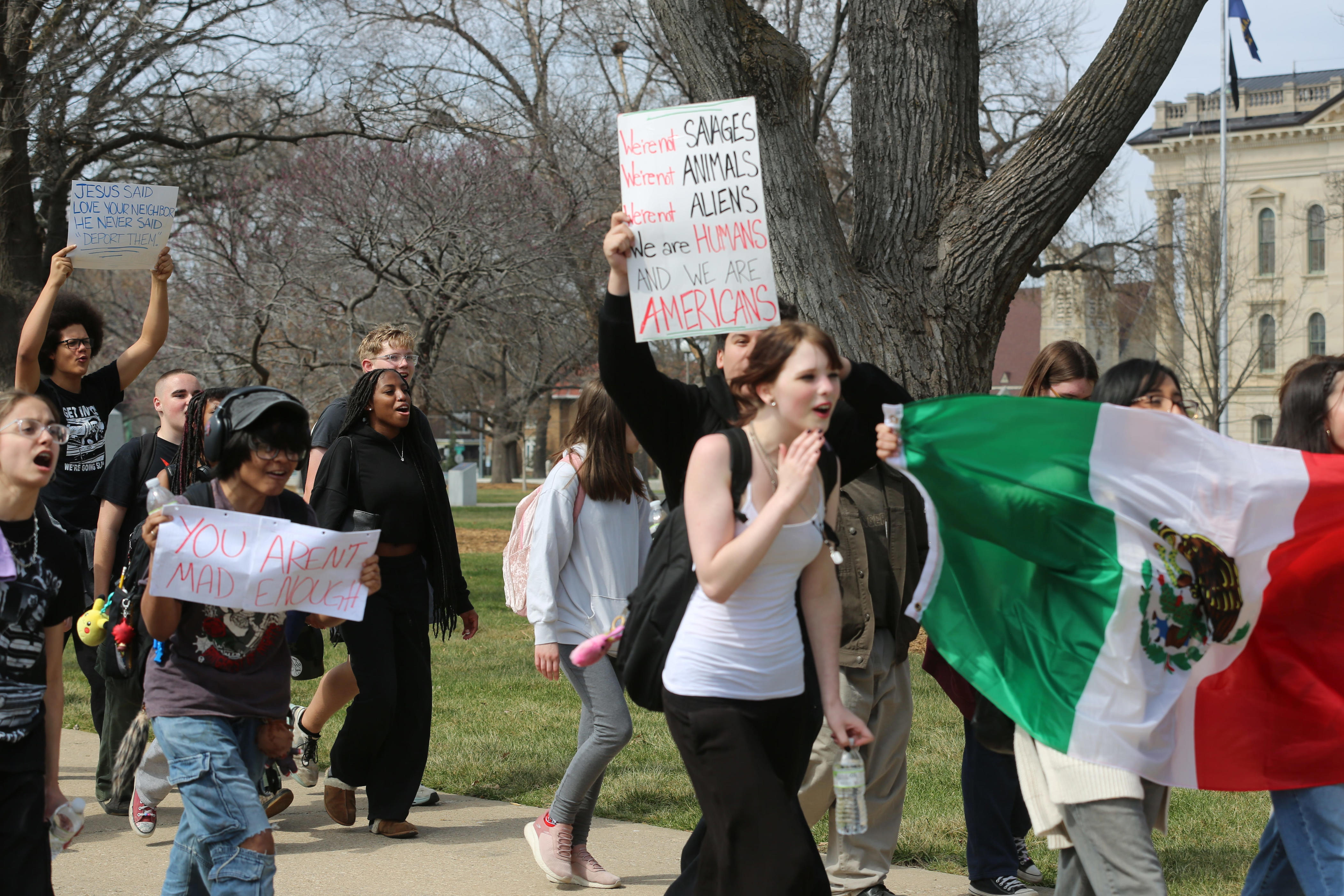 Why Topeka High students walked to Kansas Statehouse in protest