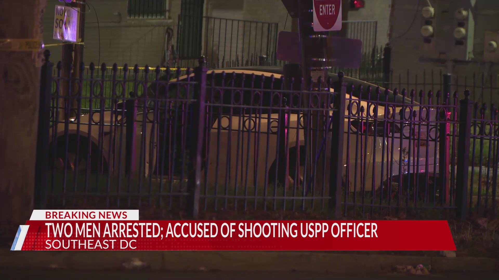 DC police arrest 2 people in USPP officer shooting
