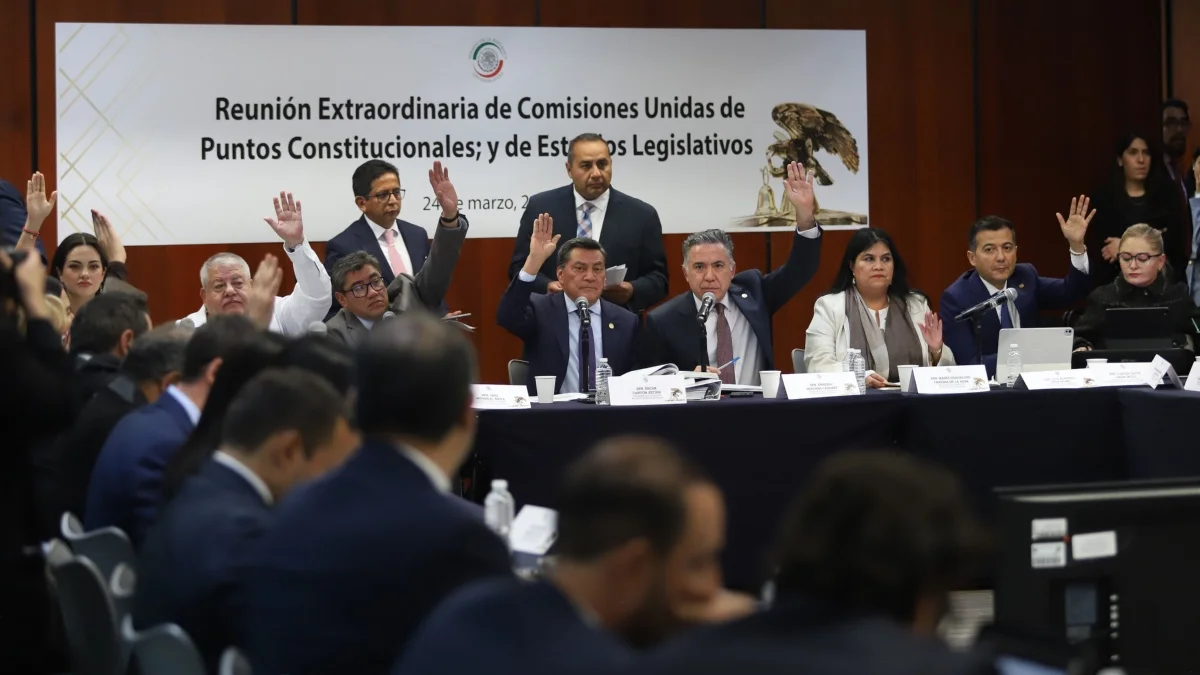 Senado avala en comisiones el Plan B electoral entre críticas de la ...