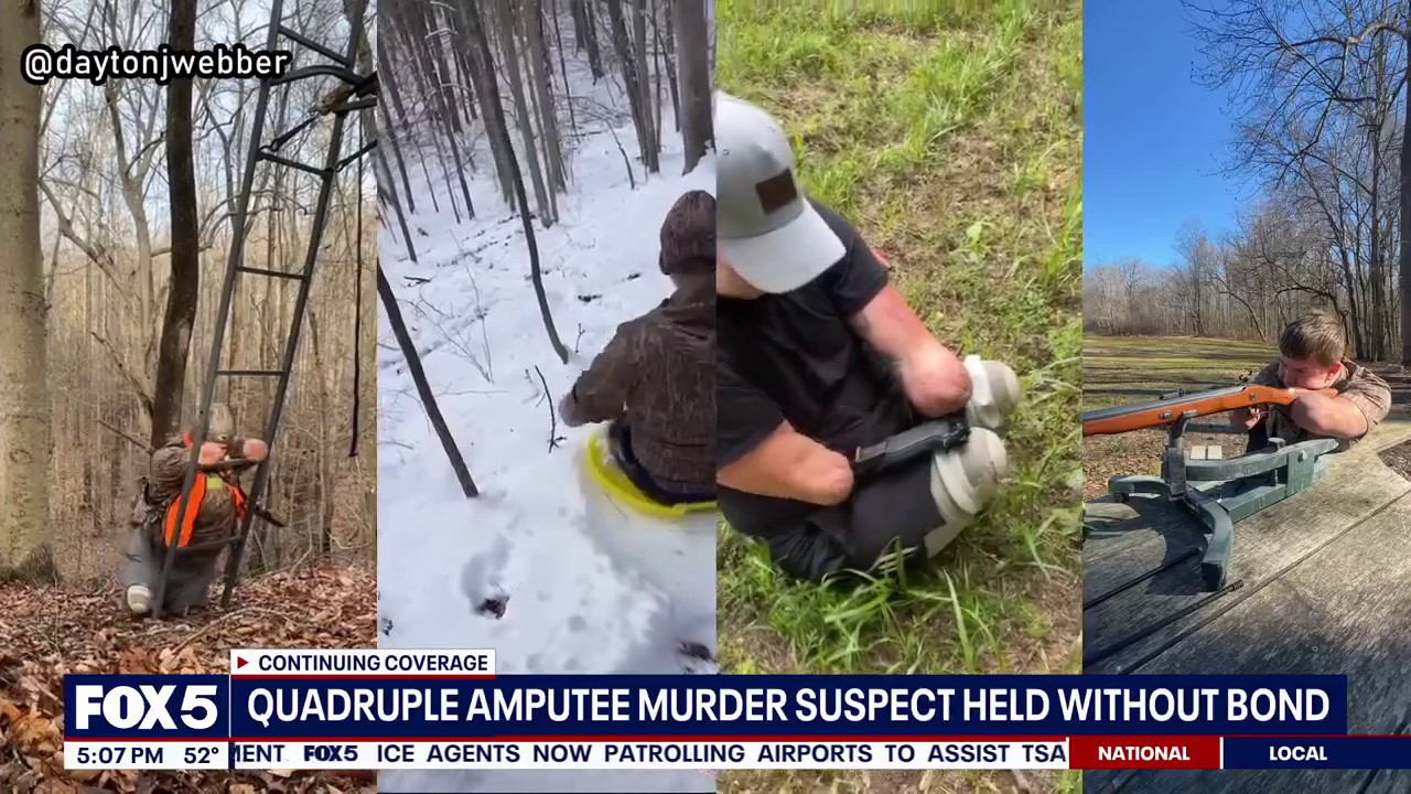 Quadruple amputee accused of murdering friend to remain behind bars