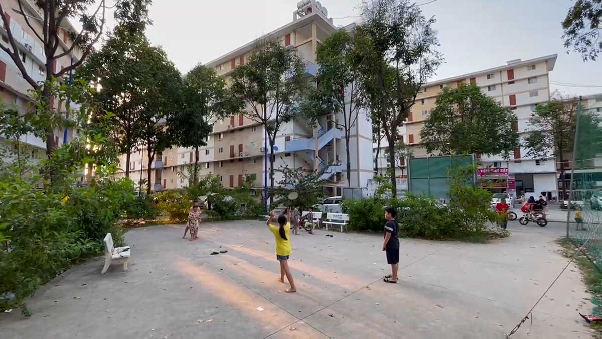 Chung tay mở công viên mini trong khu nhà ở xã hội phục vụ người lao động