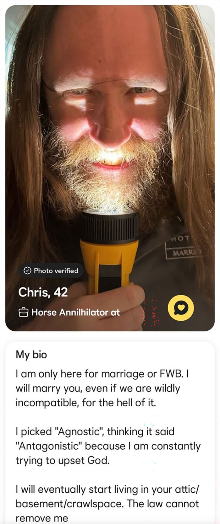 38 Dating Profiles That Are Painfully Cringeworthy