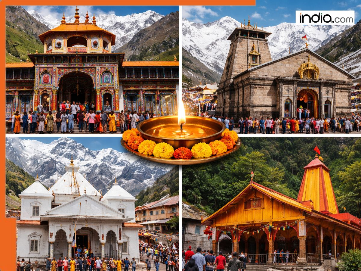 Char Dham Yatra 2026 to begin April 19: Yamunotri and Gangotri gates ...