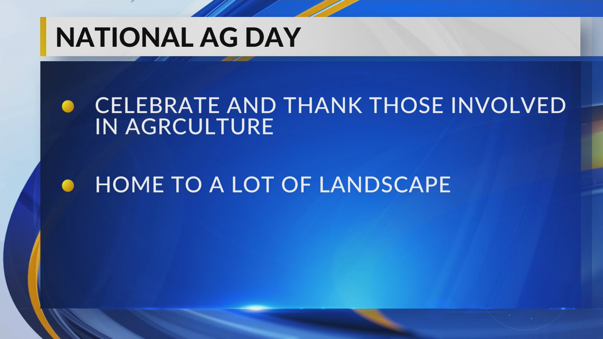 National Ag Day