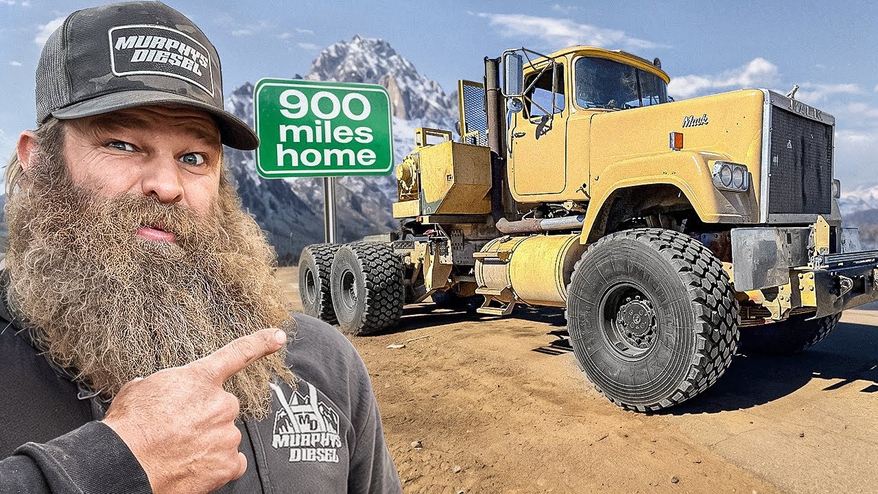 I drove the world's largest 6x6 Mack 🚛