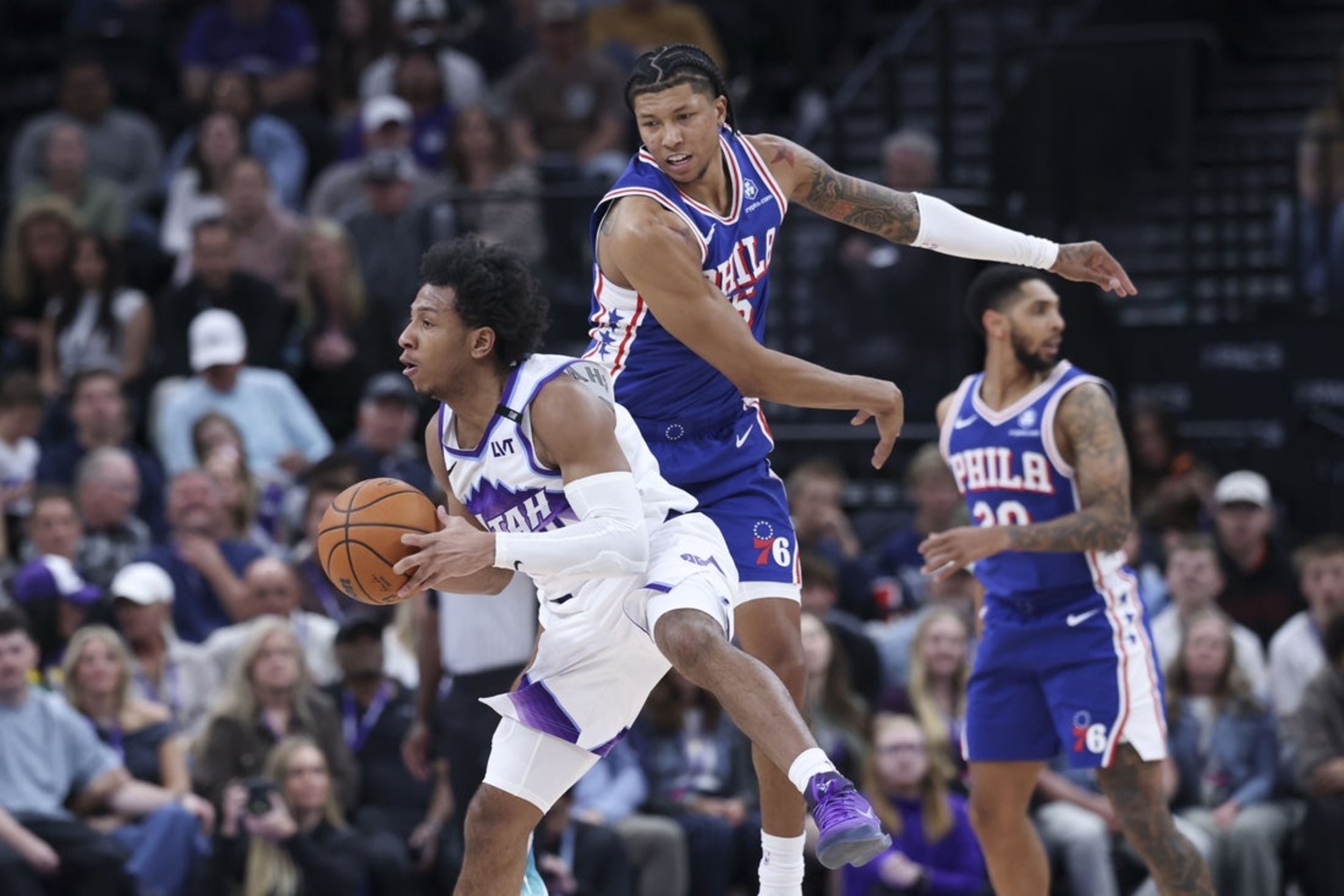 Lesser-known players getting chance to impress Jazz, Wizards