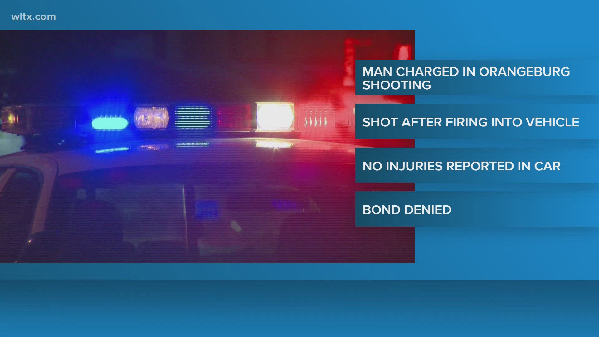 Orangeburg man facing multiple charges after robbery, shooting