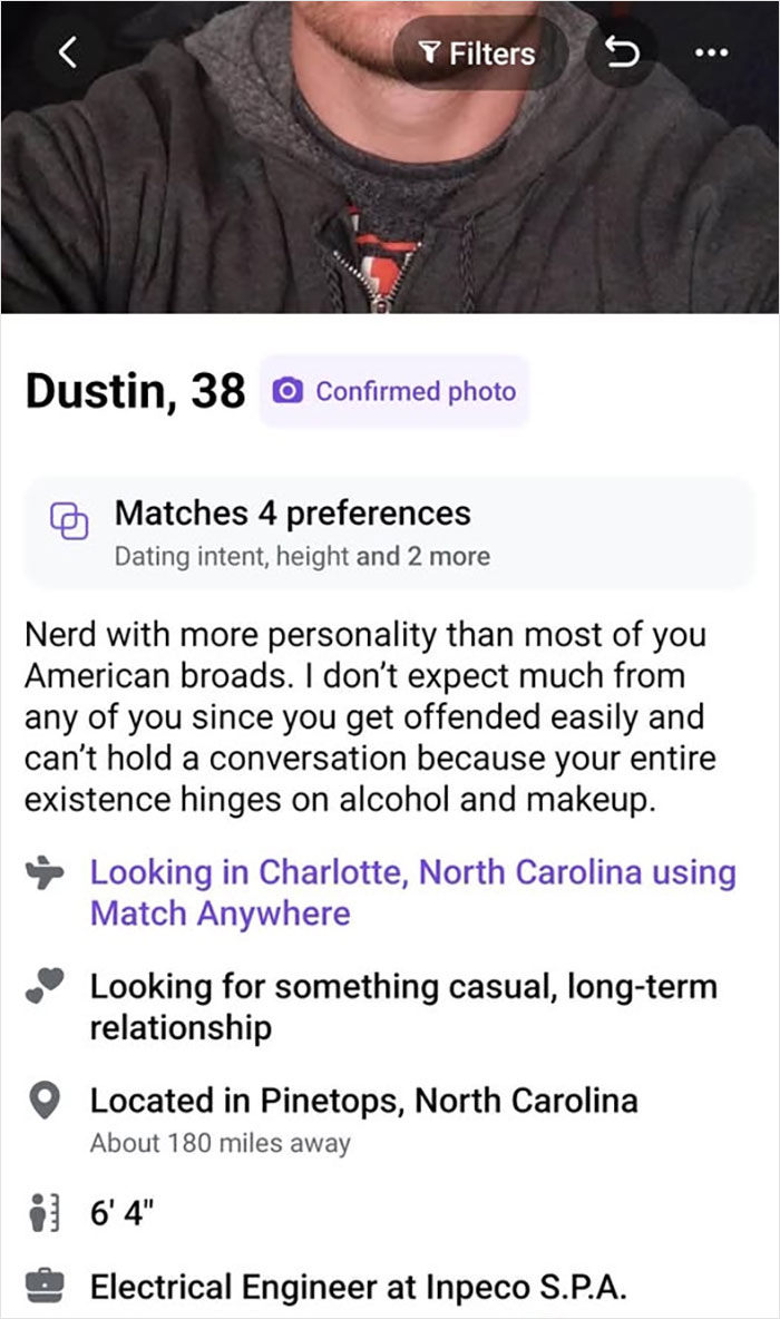 38 Dating Profiles That Are Painfully Cringeworthy