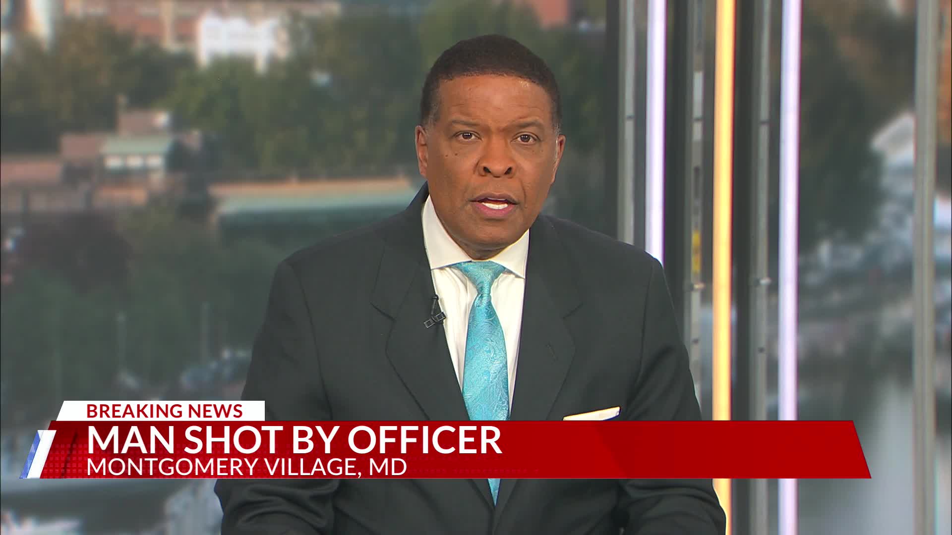 Police shooting in Montgomery County; person hit