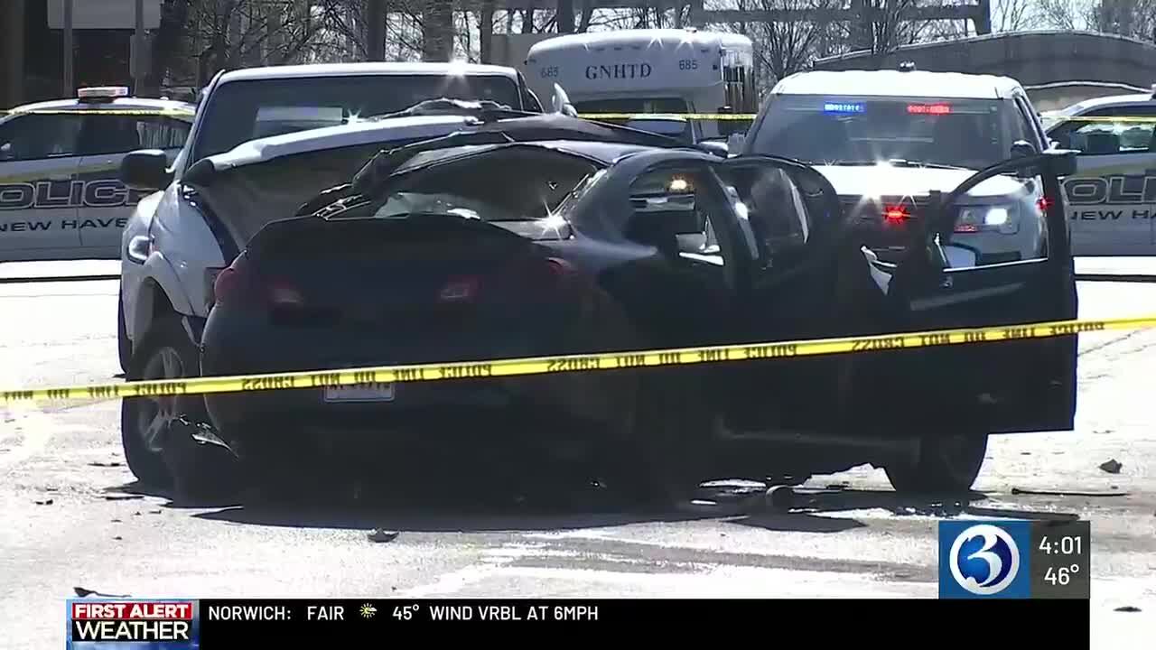 21-year-old driver dies in New Haven crash after fleeing state police ...