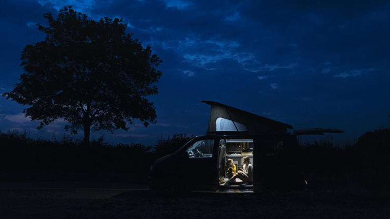 Why do people put rope lights under their RVs?