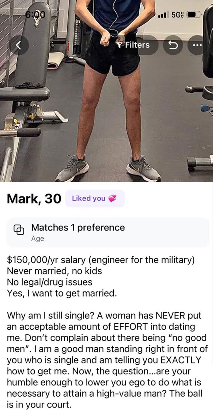 38 Dating Profiles That Are Painfully Cringeworthy