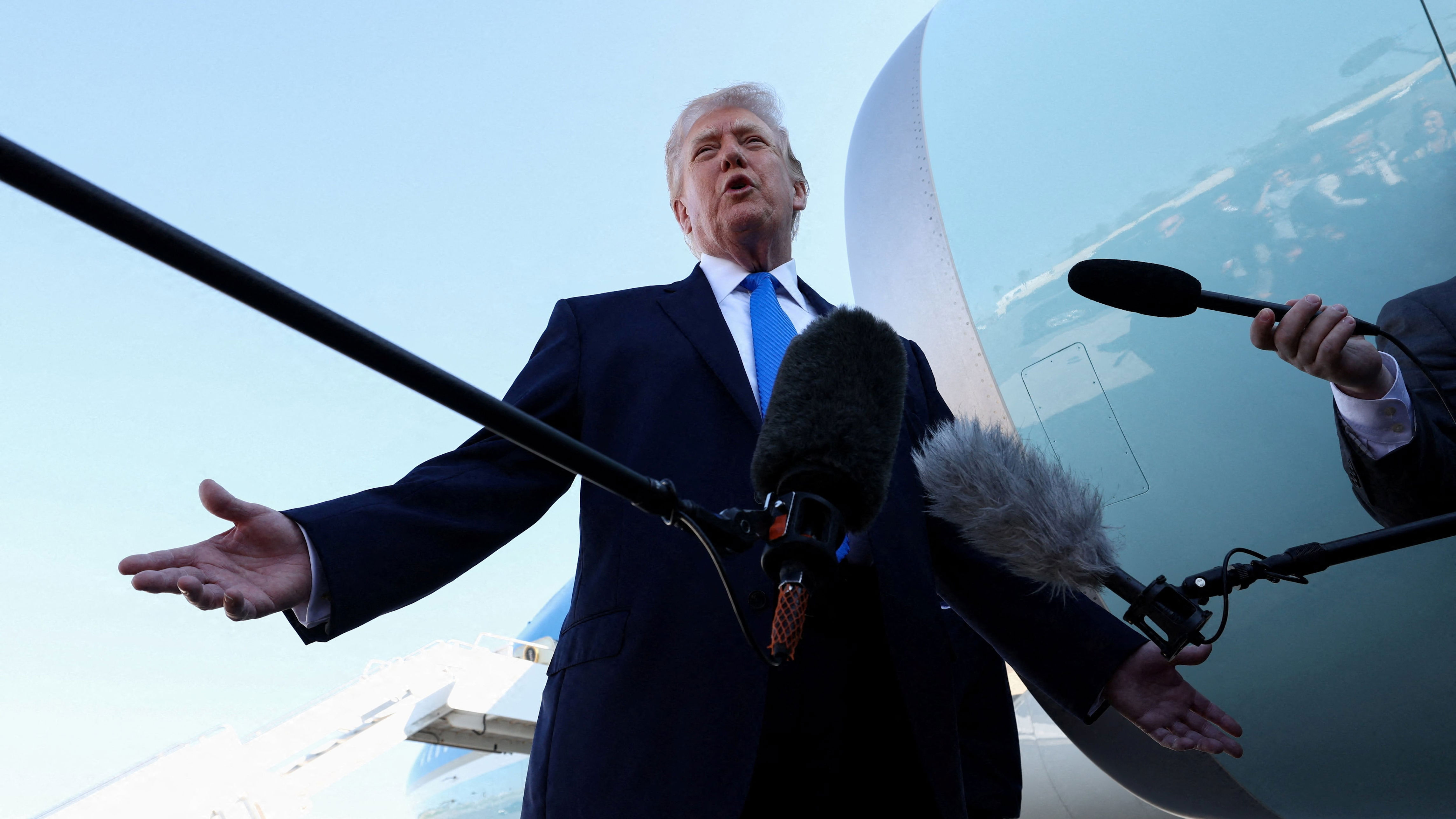 Trump's approval rating slides to lowest point of second term, poll shows