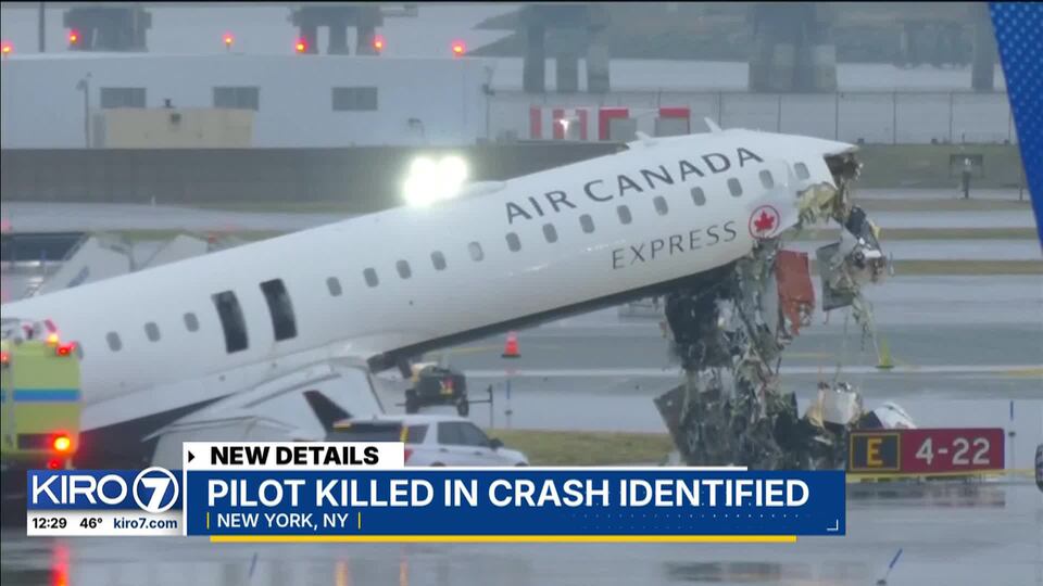 Video: Pilot killed in crash identified