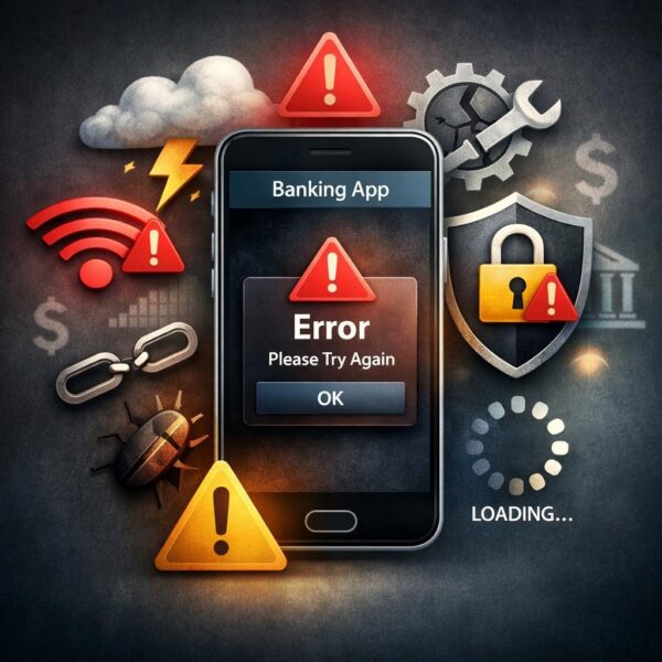 Why mobile banking apps sometimes fail and what you can do about it