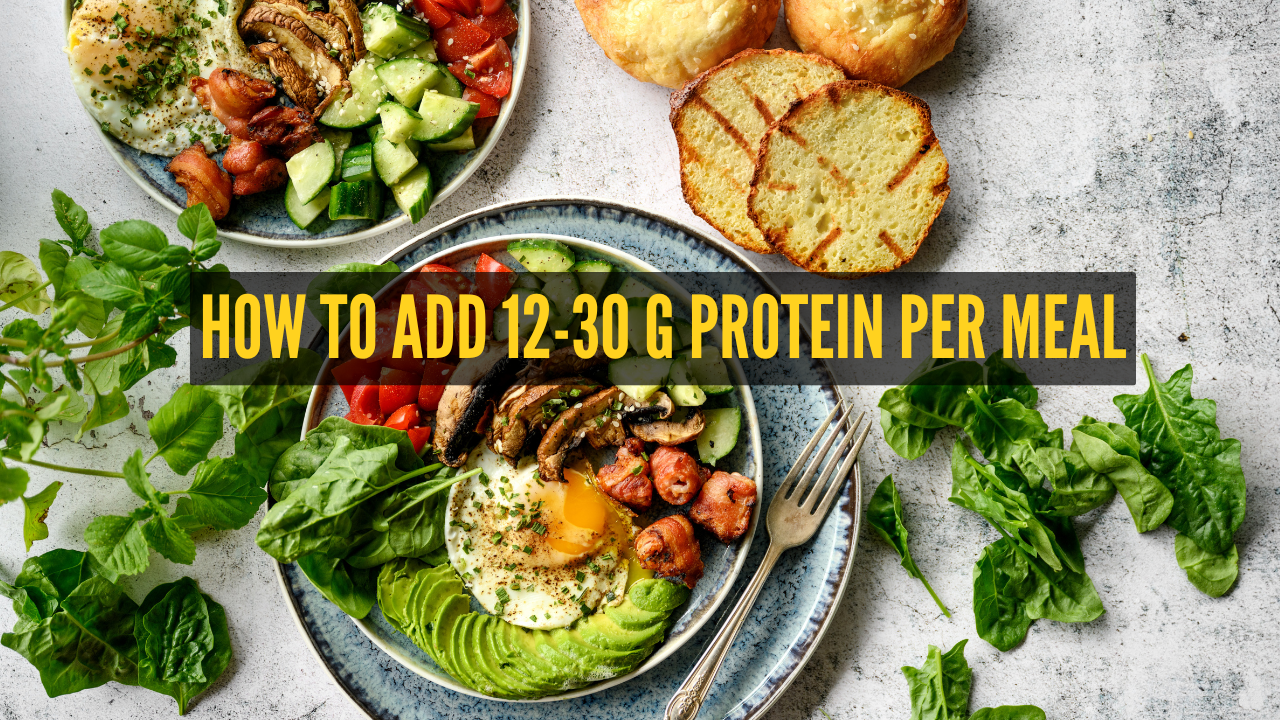 Expert-approved 10 food combinations offering 12-30 g protein per serving