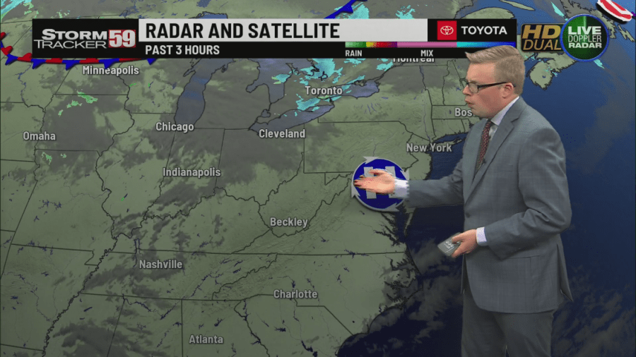 Temperatures warm up Wednesday, but clouds also return