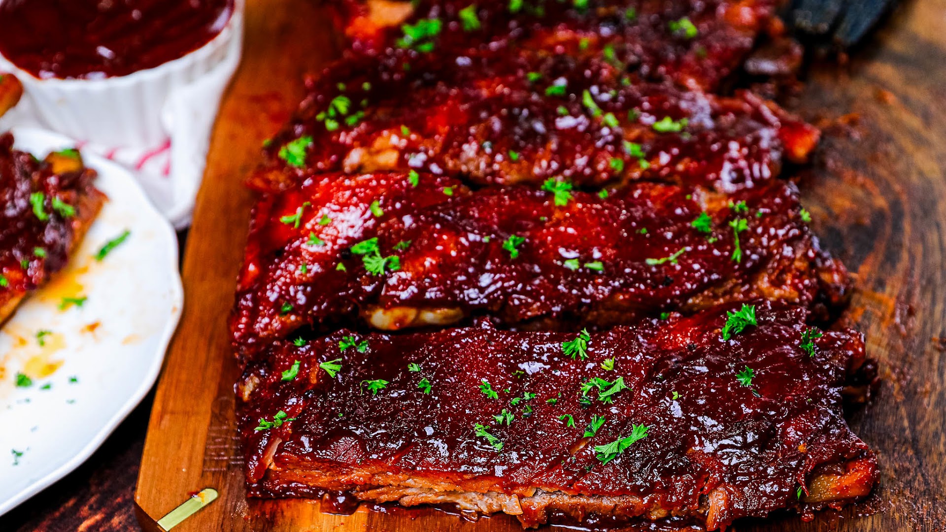 What a simple and delicious ribs recipe! Marie's I want more ribs