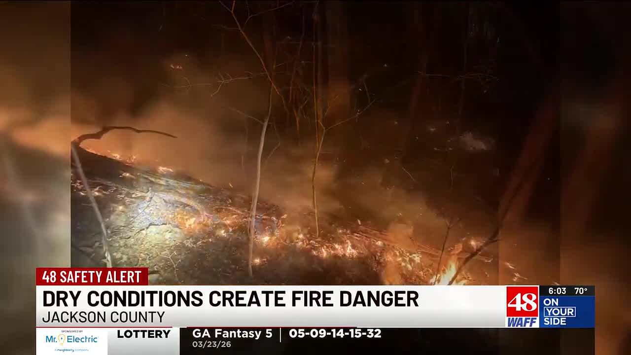 Jackson County EMA warns against outdoor burning after day-long Crow ...