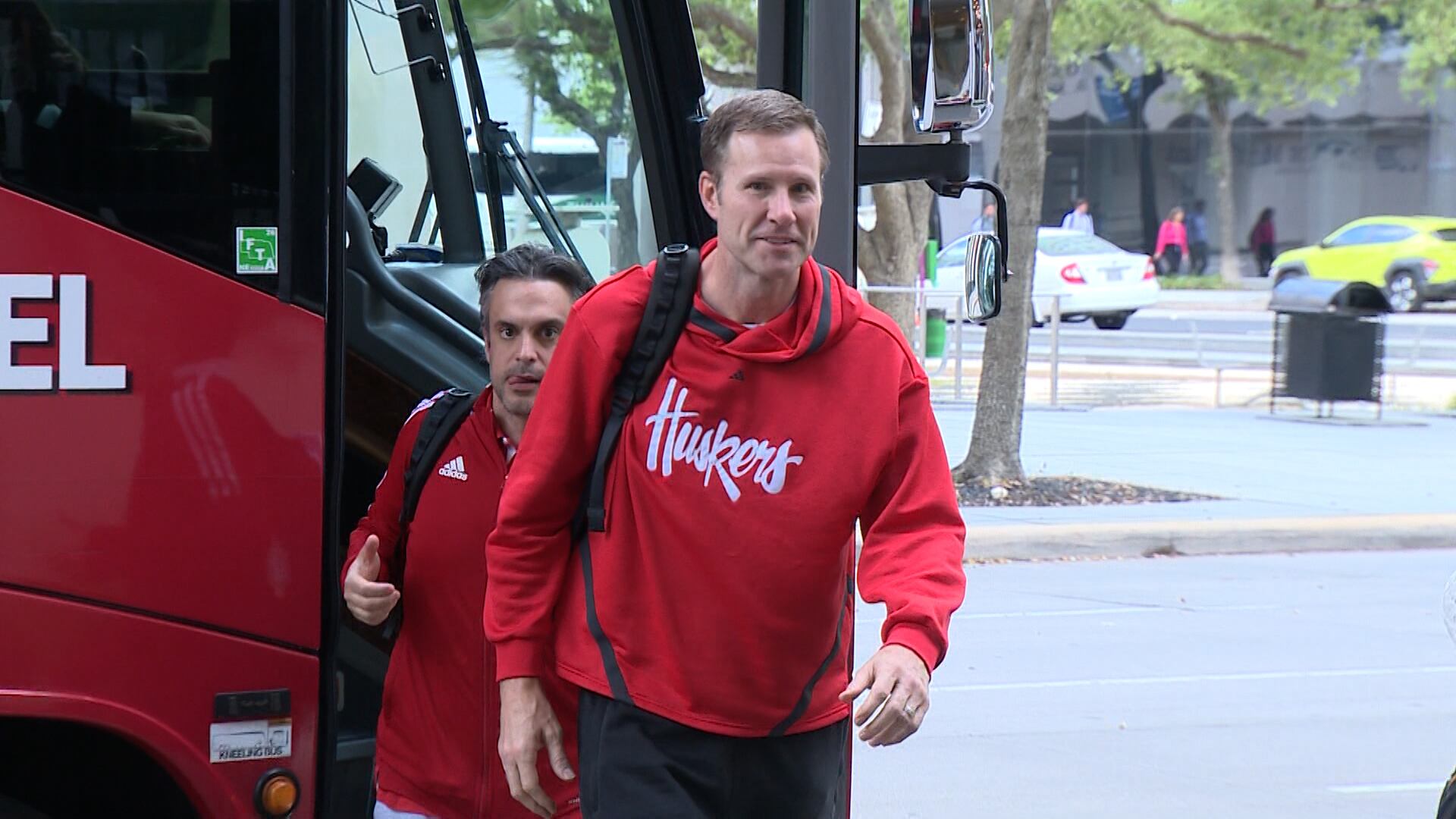 Huskers arrive in Houston for Sweet 16 matchup against Iowa