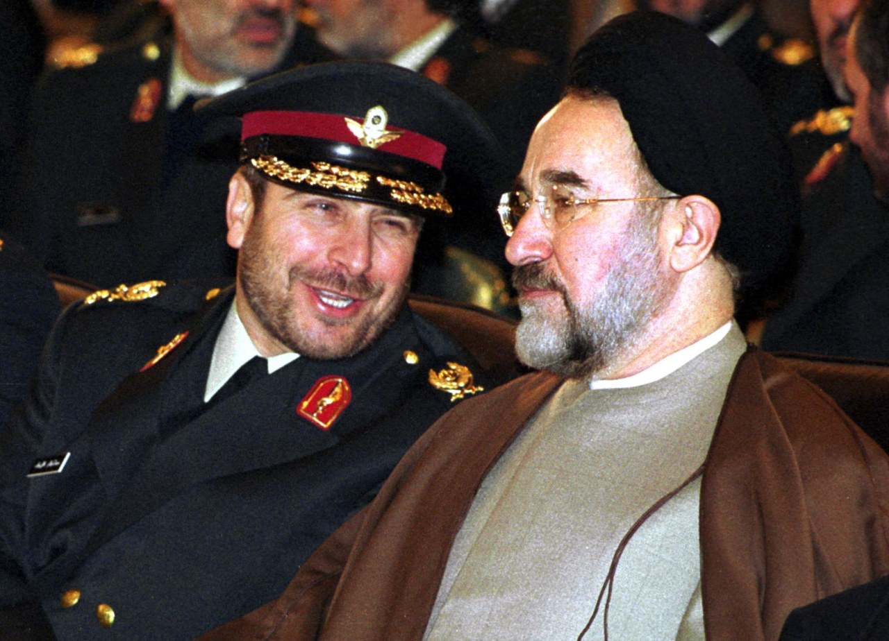 Ghalibaf, when he was head of police, conferred in 2000 with President Mohammad Khatami.