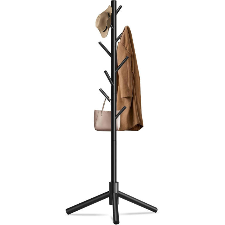 Amazon's $18 Unisakey wooden coat rack: A stylish solution for entryway ...