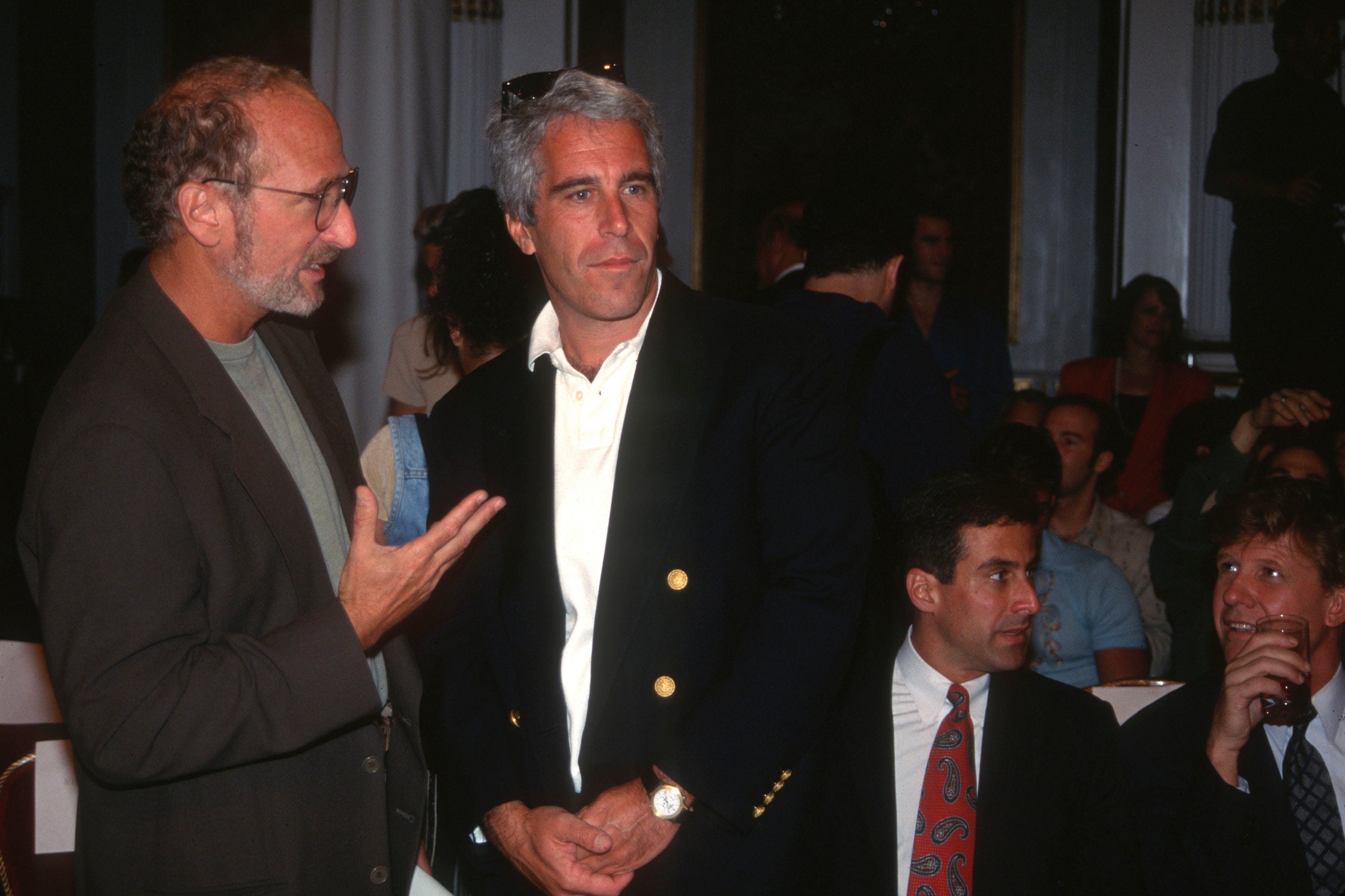 Jeffrey Epstein at the 1995 Victoria's Secret Fashion Show. Patrick McMullan/Patrick McMullan via Getty Images