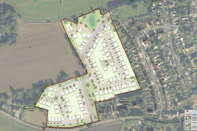 Plans lodged for new Cheshire housing estate with up to 120 homes