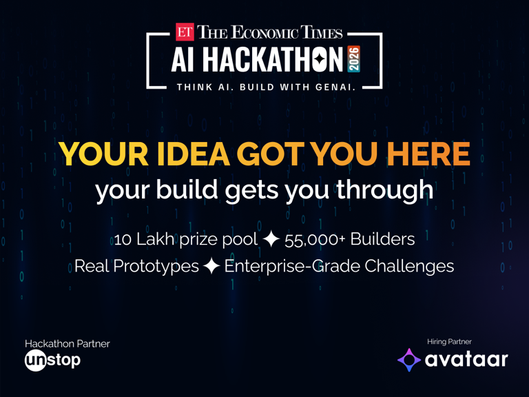 ET AI Hackathon 2026 enters final build sprint ahead of prototype ...