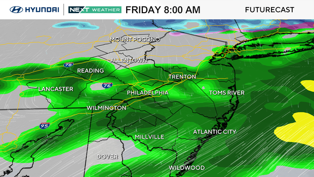 Cloudy Wednesday in Philadelphia region, tracking rain for later this ...
