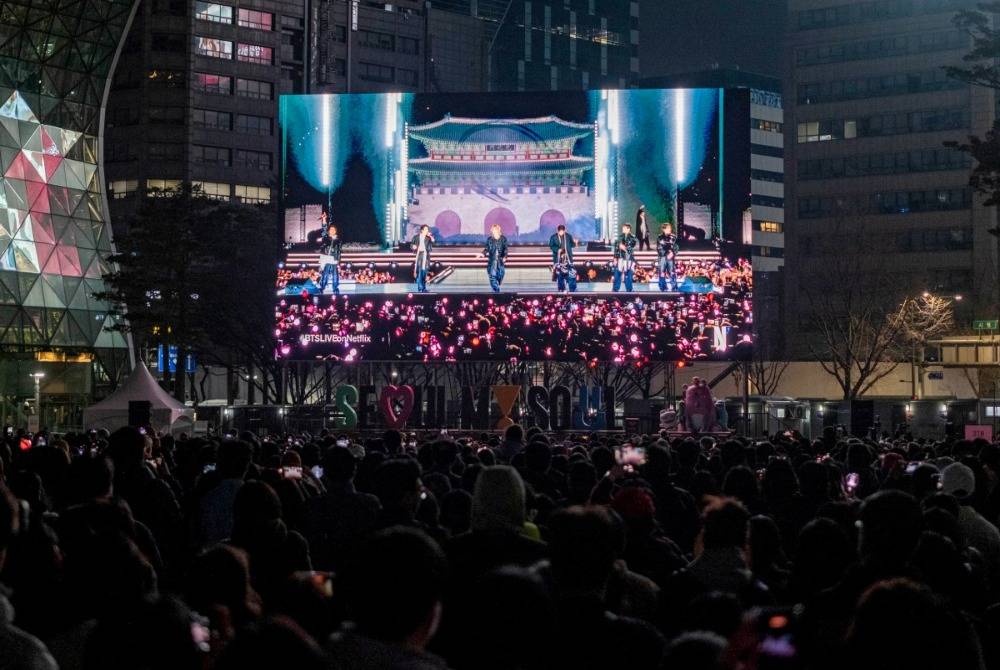 BTS comeback concert draws 18.4 million views, tops Netflix chart