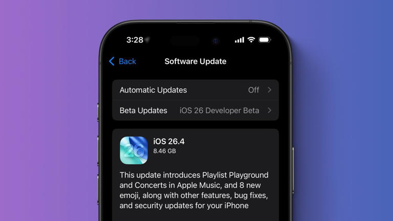 Apple lanza iOS 26.4 con playlists con IA y nuevos emojis