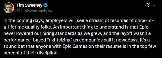 Epic Games fires 1,000 employees, says Fortnite engagement is low: Full ...
