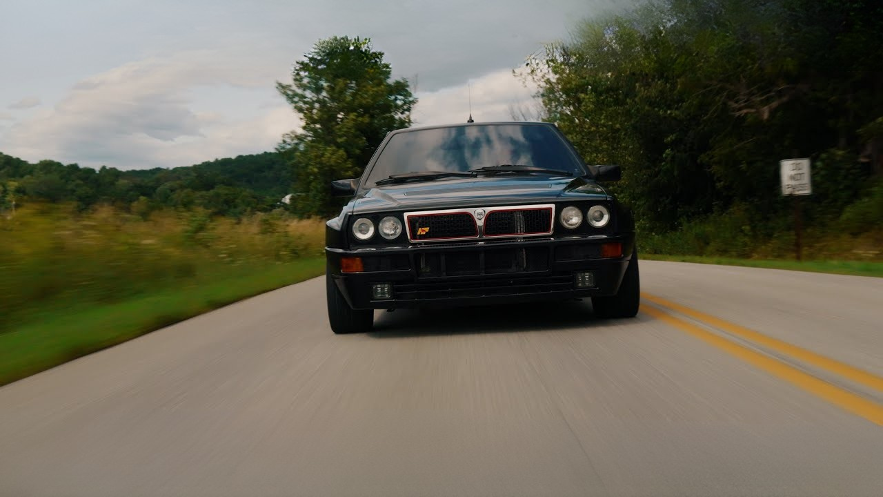 Lancia Delta performance and style at Wolfsgart 14 4K