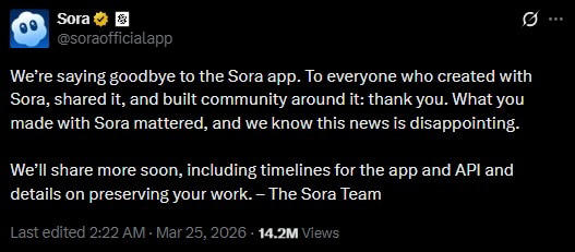 why is sora ai shutting down Image 4