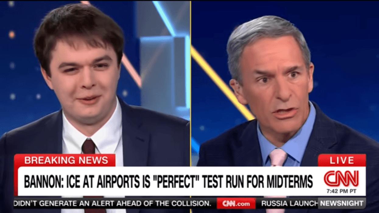 Ex-Trump official loses it on CNN over ICE election threat