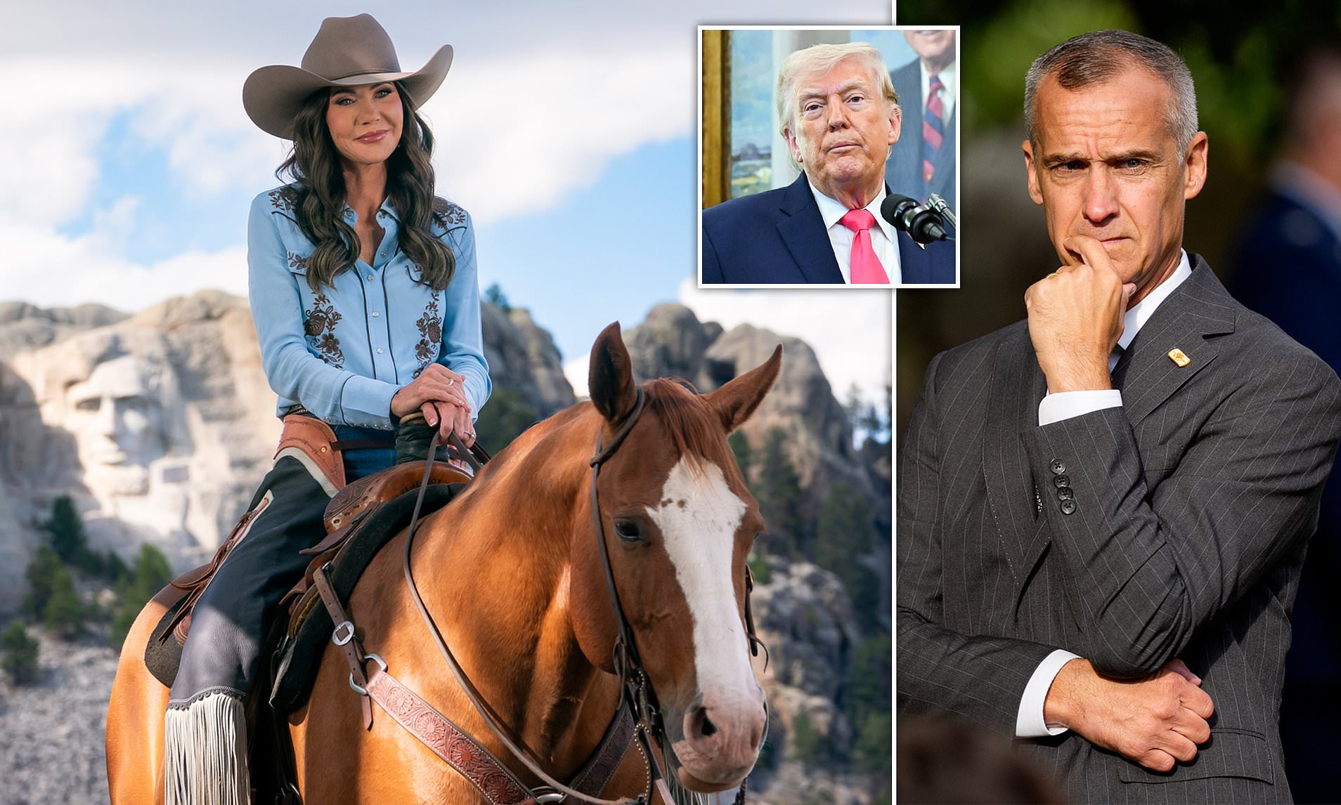 Kristi Noem and rumored lover Corey Lewandowski facing crimina…