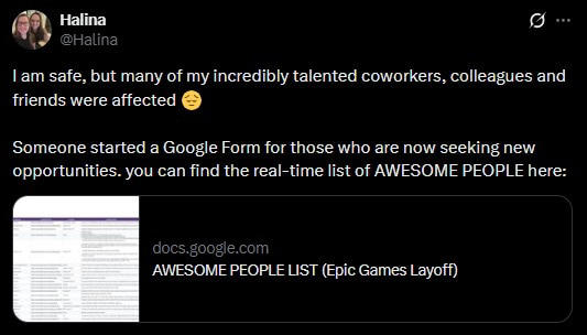 Epic Games fires 1,000 employees, says Fortnite engagement is low: Full ...