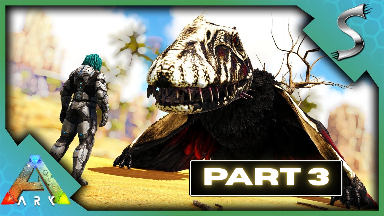 Ark Dino Overhaul X part 3 taming a powerful firespitting dimorph
