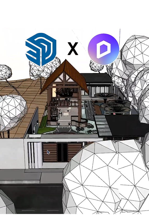 SketchUp + D5 3.0 | Real-time rendering for architecture