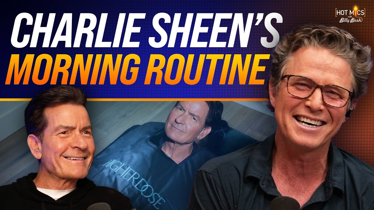 Charlie Sheen’s unique morning routine & a Howie Mandel appearance